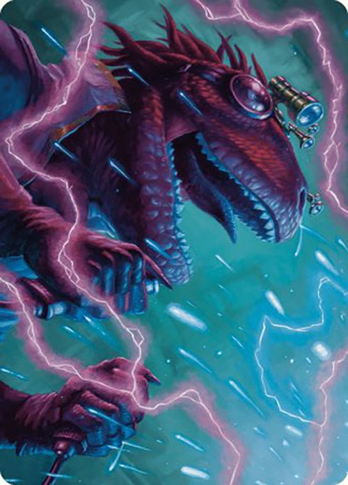 Kylox, Visionary Inventor Art Card [Murders at Karlov Manor Art Series] Magic: The Gathering