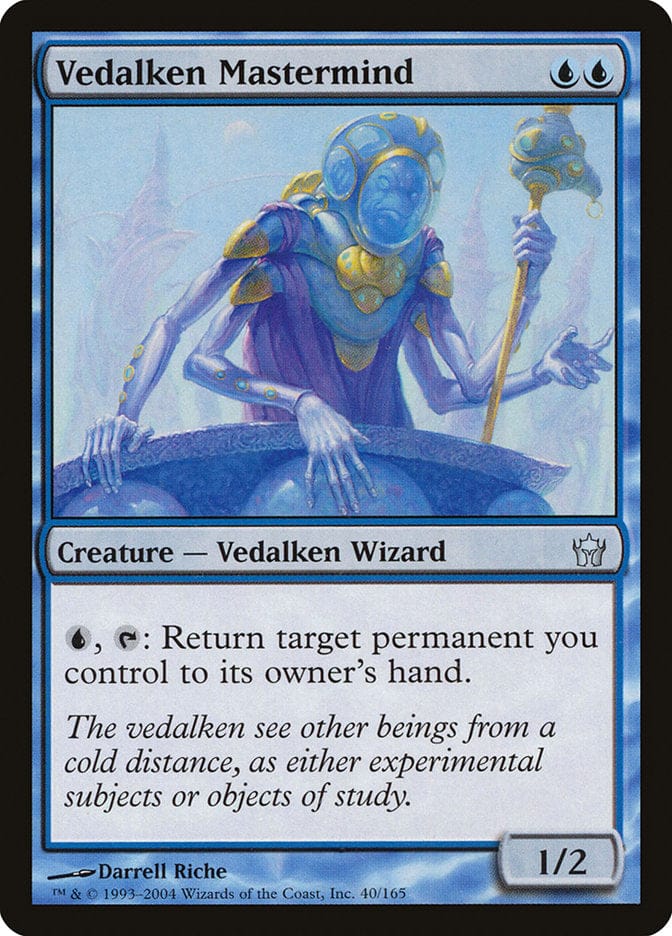 Vedalken Mastermind [Fifth Dawn] Magic: The Gathering