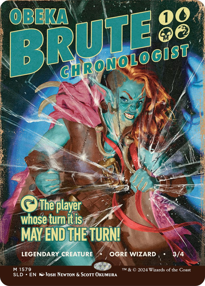 Obeka, Brute Chronologist [Secret Lair Drop Series] Magic: The Gathering