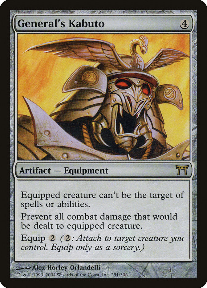 General's Kabuto [Champions of Kamigawa] Magic: The Gathering