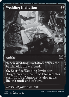 Wedding Invitation [Innistrad: Double Feature] Magic: The Gathering