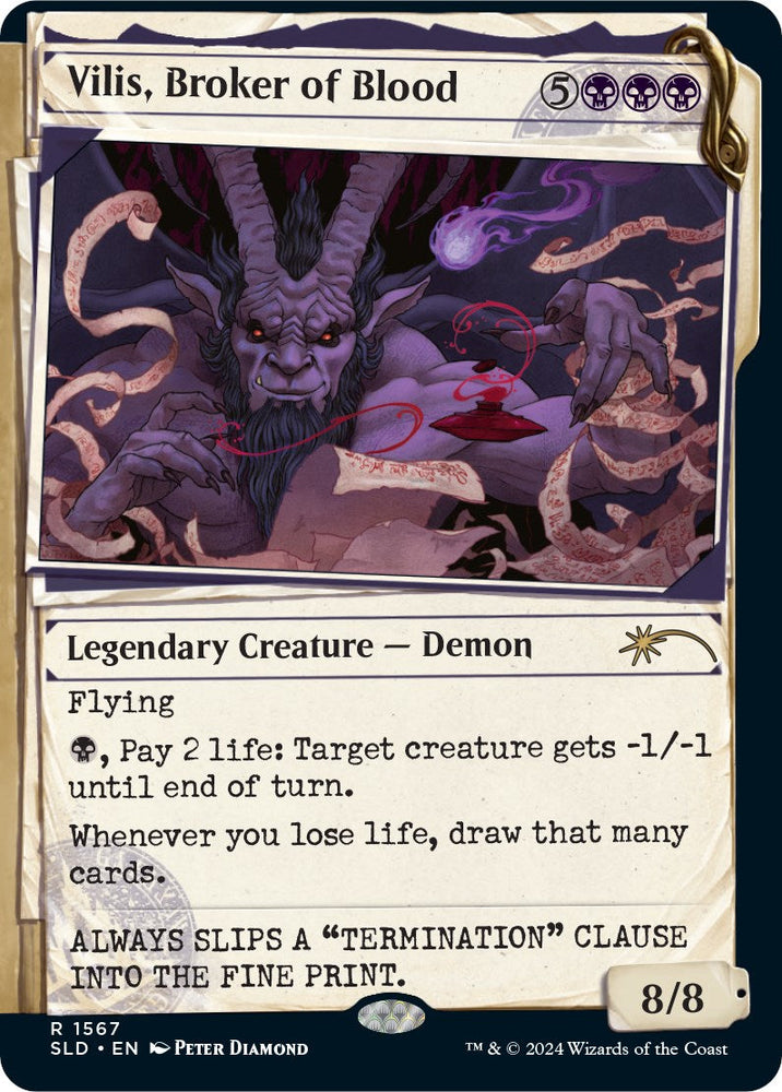Vilis, Broker of Blood [Secret Lair Drop Series] Magic: The Gathering