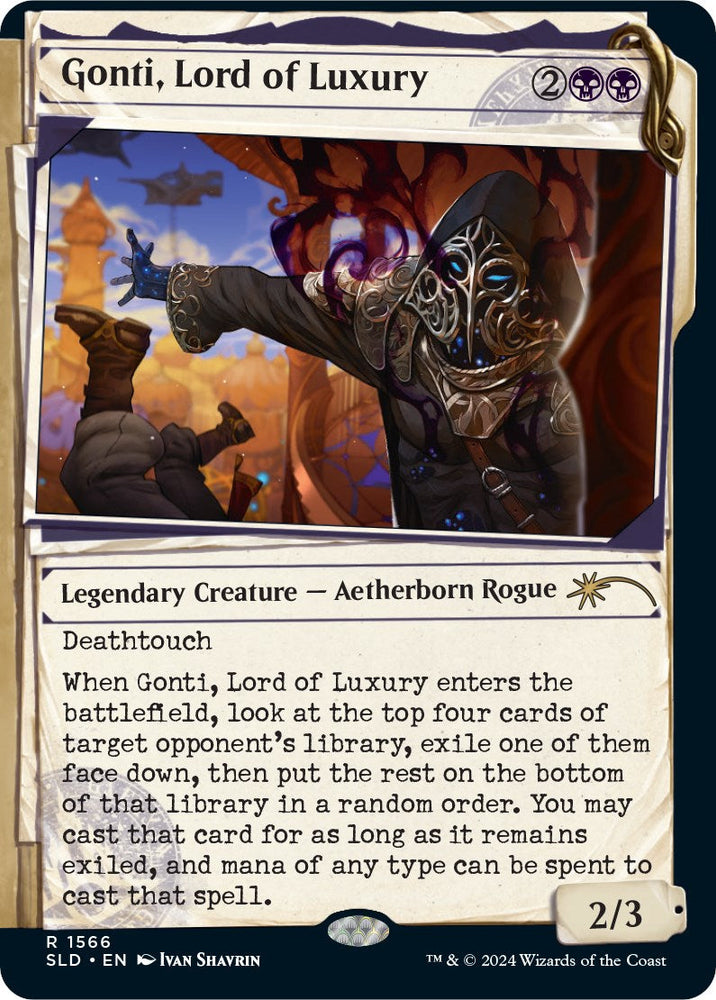 Gonti, Lord of Luxury [Secret Lair Drop Series] Magic: The Gathering
