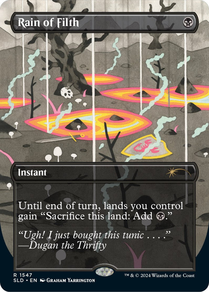 Rain of Filth [Secret Lair Drop Series] Magic: The Gathering