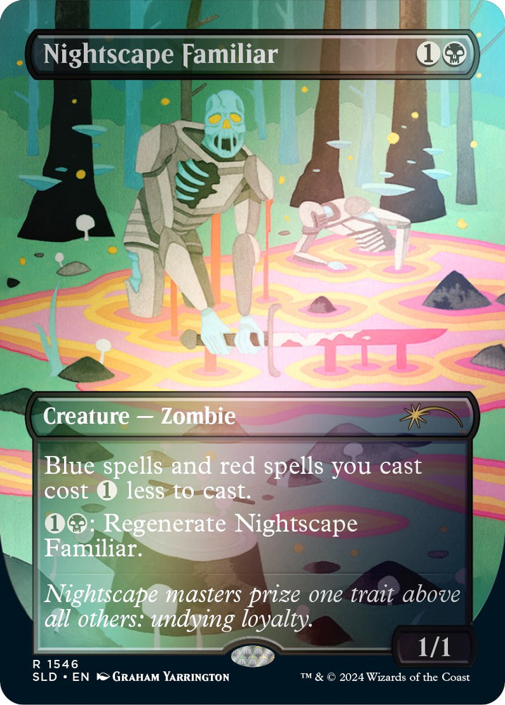 Nightscape Familiar (Rainbow Foil) [Secret Lair Drop Series] Magic: The Gathering