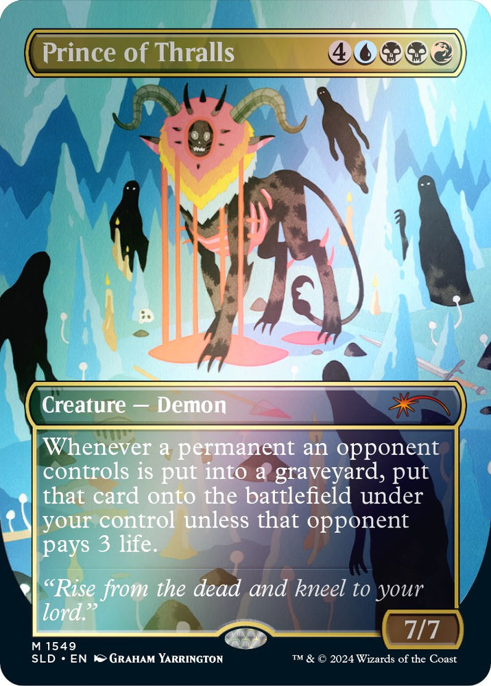 Prince of Thralls (Rainbow Foil) [Secret Lair Drop Series] Magic: The Gathering