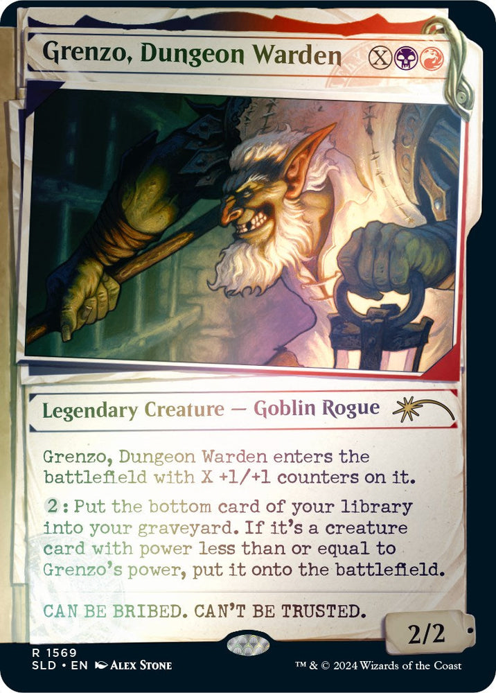 Grenzo, Dungeon Warden (Rainbow Foil) [Secret Lair Drop Series] Magic: The Gathering