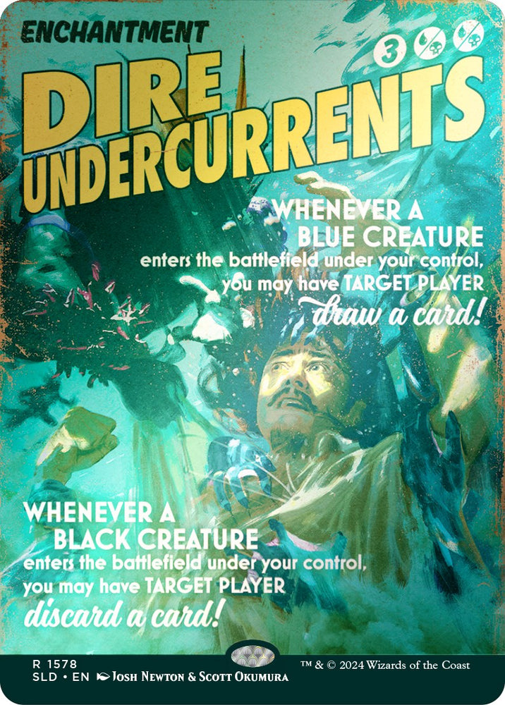 Dire Undercurrents (Rainbow Foil) [Secret Lair Drop Series] Magic: The Gathering
