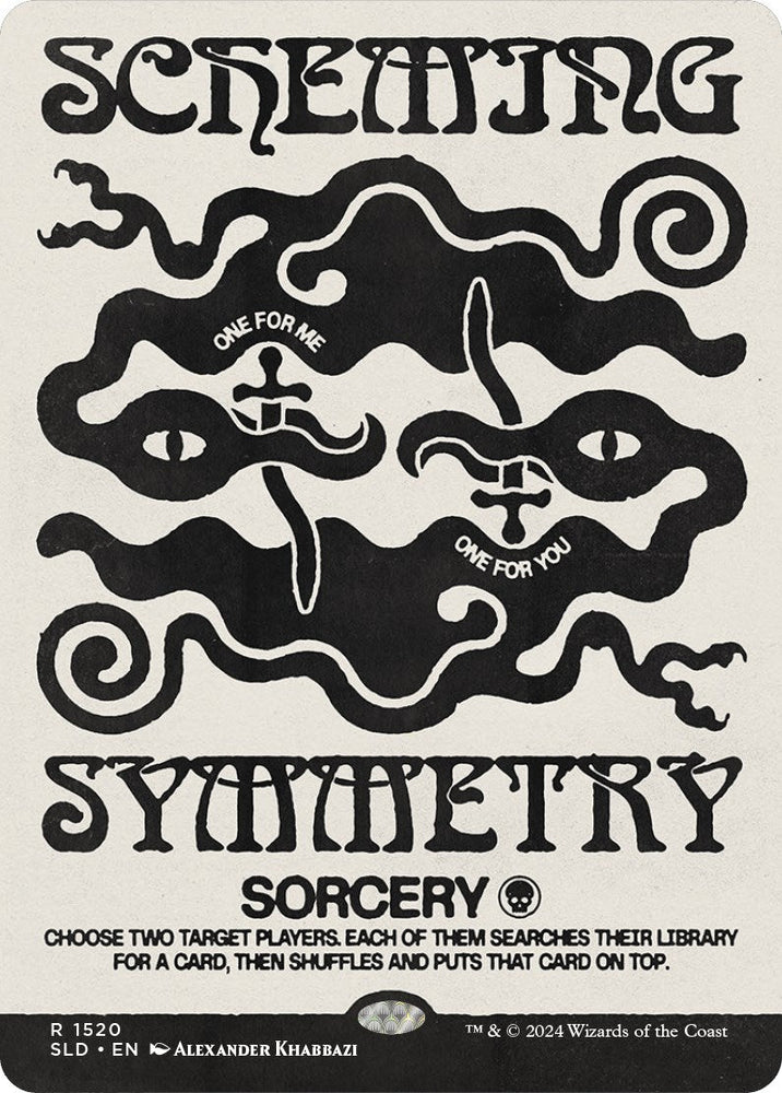 Scheming Symmetry [Secret Lair Drop Series] Magic: The Gathering