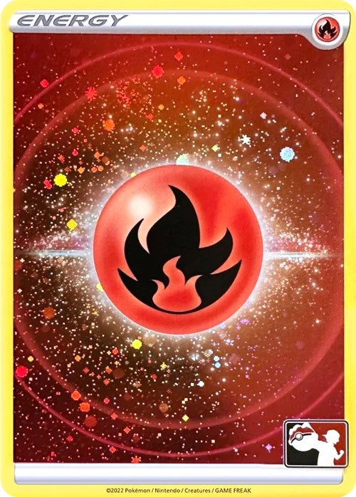 Fire Energy (Cosmos Holo) [Prize Pack Series Three] Pokémon