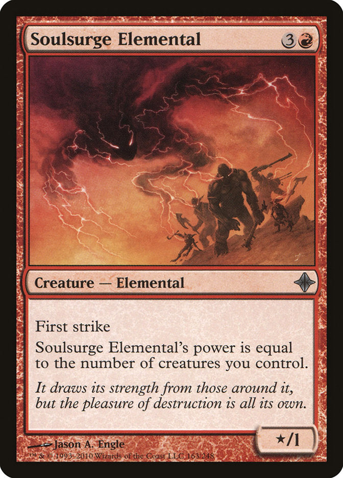 Soulsurge Elemental [Rise of the Eldrazi] Magic: The Gathering
