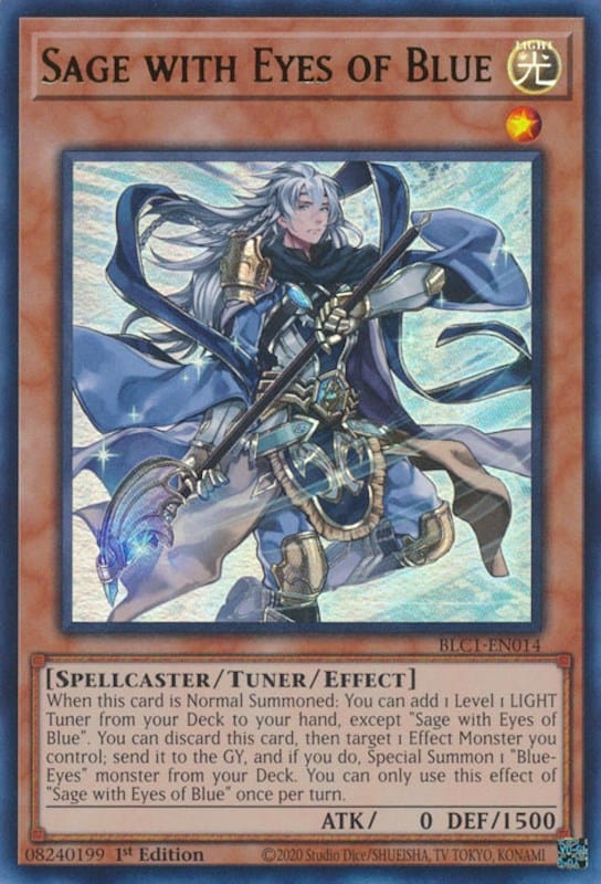 Sage with Eyes of Blue [BLC1-EN014] Ultra Rare - Yugioh Cards For Your TCG Needs!