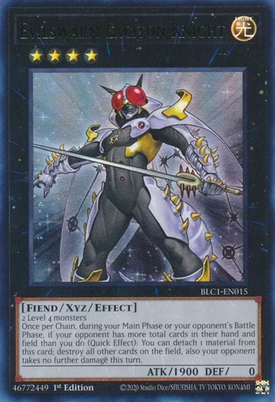 Evilswarm Exciton Knight [BLC1-EN015] Ultra Rare - Yugioh Cards For Your TCG Needs!