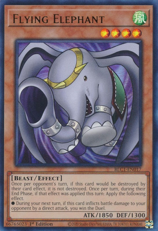 Flying Elephant [BLC1-EN017] Ultra Rare - Yugioh Cards For Your TCG Needs!