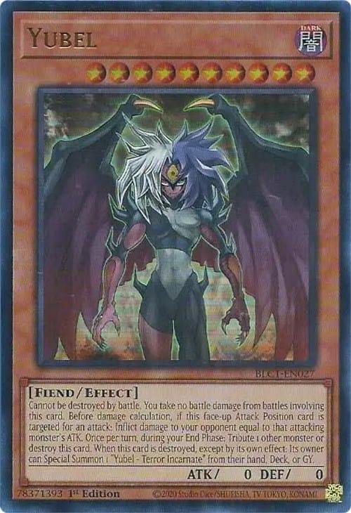 Yubel [BLC1-EN027] Ultra Rare - Yugioh Cards For Your TCG Needs!