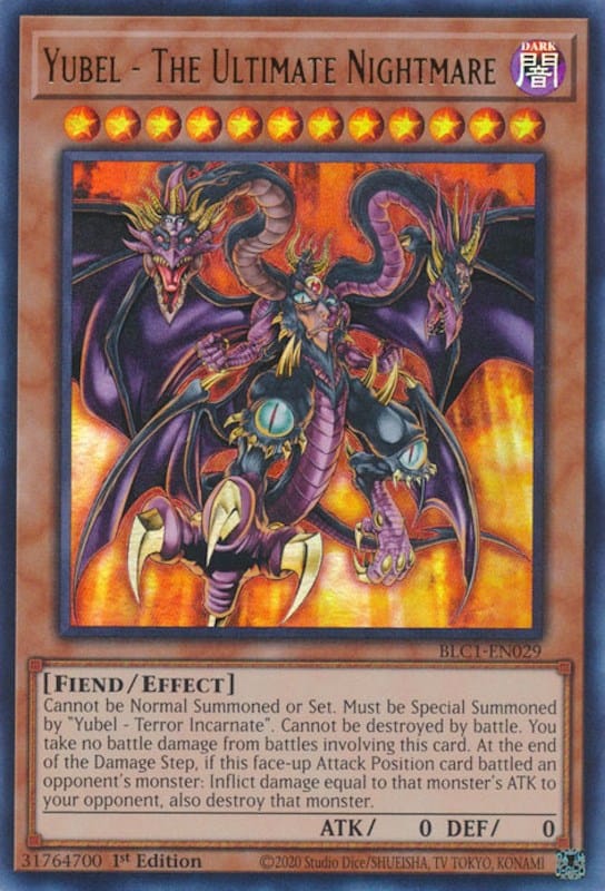 Yubel - The Ultimate Nightmare [BLC1-EN029] Ultra Rare - Yugioh Cards For Your TCG Needs!