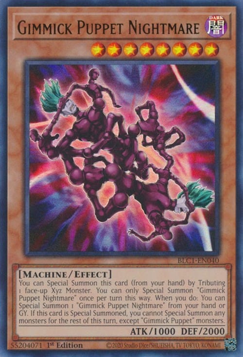 Gimmick Puppet Nightmare [BLC1-EN040] Ultra Rare - Yugioh Cards For Your TCG Needs!