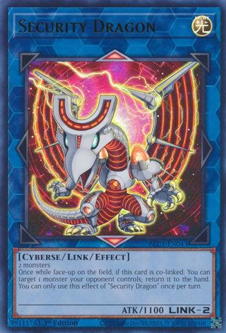 Security Dragon [BLC1-EN043] Ultra Rare - Yugioh Cards For Your TCG Needs!