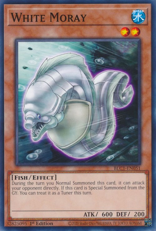 White Moray [BLC1-EN051] Common - Yugioh Cards For Your TCG Needs!