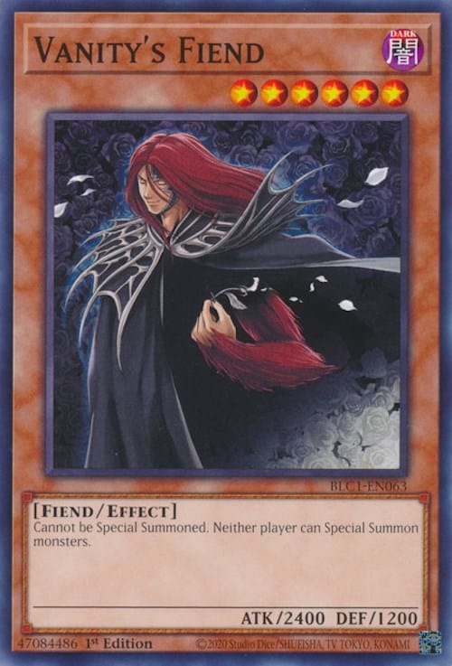 Vanity's Fiend [BLC1-EN063] Common - Yugioh Cards For Your TCG Needs!