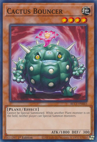 Cactus Bouncer [BLC1-EN065] Common - Yugioh Cards For Your TCG Needs!