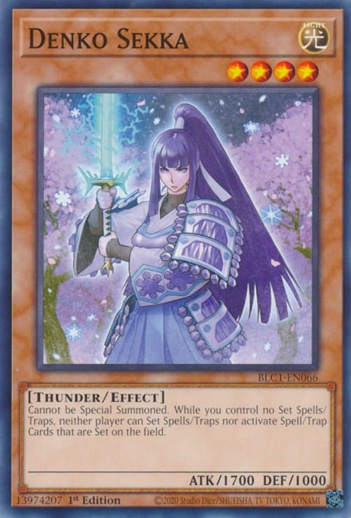 Denko Sekka [BLC1-EN066] Common - Yugioh Cards For Your TCG Needs!