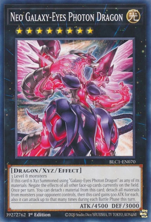 Neo Galaxy-Eyes Photon Dragon [BLC1-EN070] Common - Yugioh Cards For Your TCG Needs!