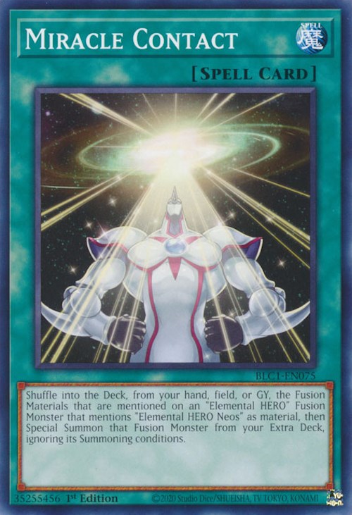 Miracle Contact [BLC1-EN075] Common - Yugioh Cards For Your TCG Needs!
