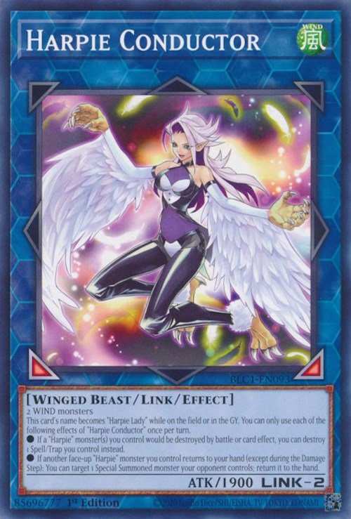 Harpie Conductor [BLC1-EN093] Common - Yugioh Cards For Your TCG Needs!
