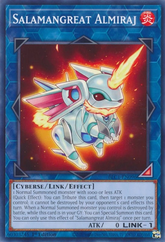 Salamangreat Almiraj [BLC1-EN096] Common - Yugioh Cards For Your TCG Needs!