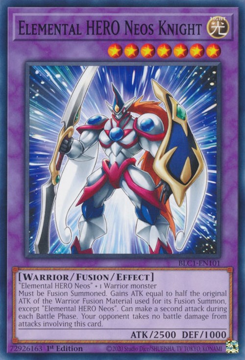 Elemental HERO Neos Knight [BLC1-EN101] Common - Yugioh Cards For Your TCG Needs!