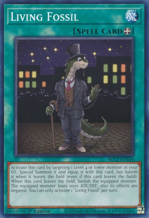 Living Fossil [BLC1-EN104] Common - Yugioh Cards For Your TCG Needs!