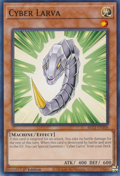 Cyber Larva [BLC1-EN108] Common - Yugioh Cards For Your TCG Needs!