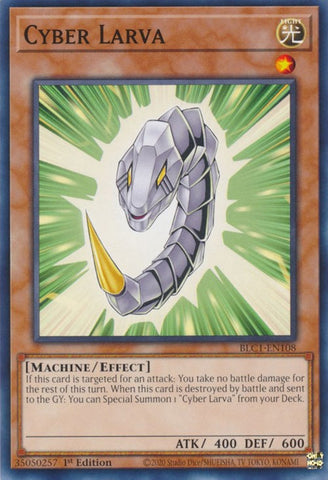Cyber Larva [BLC1-EN108] Common - Yugioh Cards For Your TCG Needs!