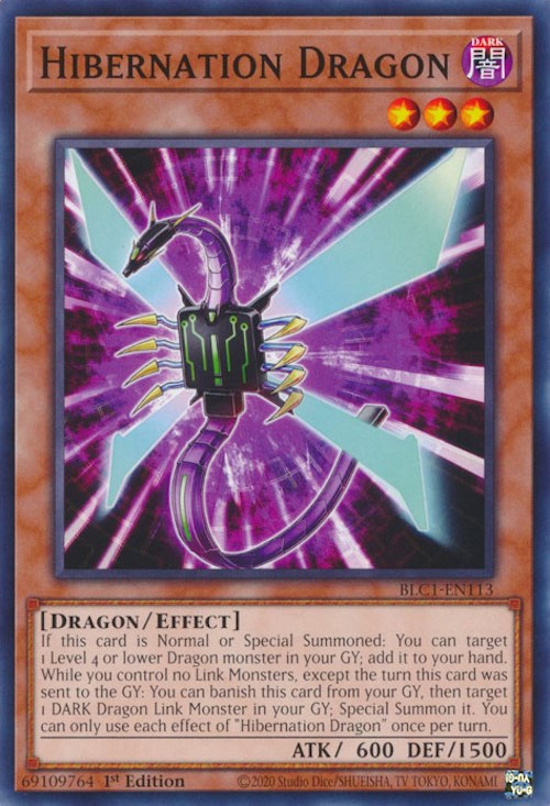 Hibernation Dragon [BLC1-EN113] Common - Yugioh Cards For Your TCG Needs!