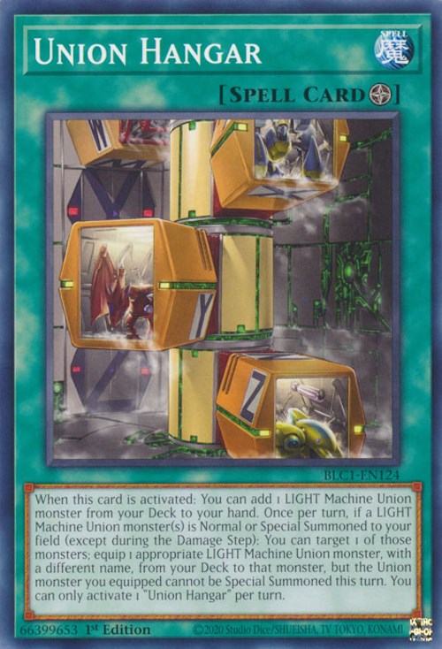 Union Hangar [BLC1-EN124] Common - Yugioh Cards For Your TCG Needs!