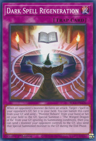 Dark Spell Regeneration [BLC1-EN126] Common - Yugioh Cards For Your TCG Needs!