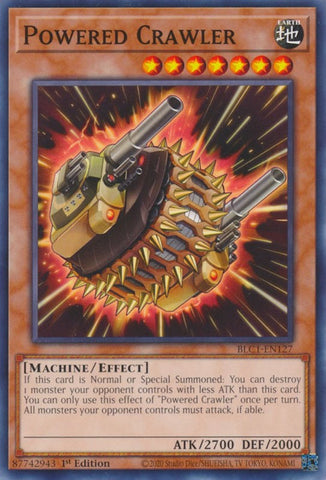Powered Crawler [BLC1-EN127] Common - Yugioh Cards For Your TCG Needs!