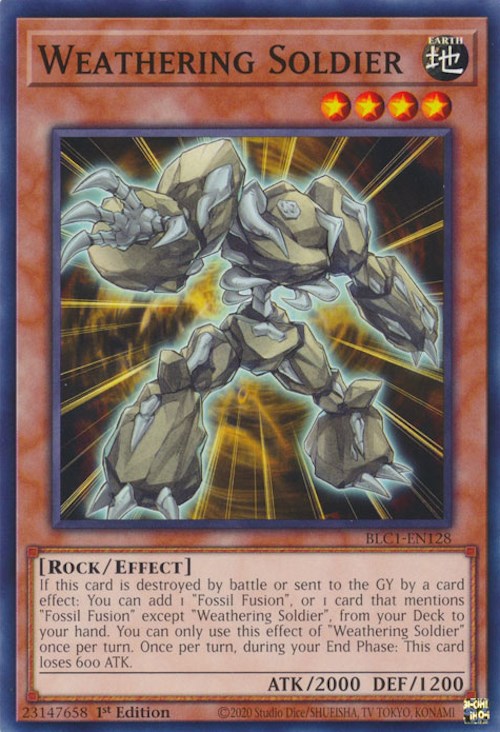 Weathering Soldier [BLC1-EN128] Common - Yugioh Cards For Your TCG Needs!