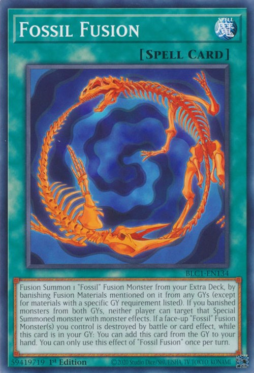Fossil Fusion [BLC1-EN134] Common - Yugioh Cards For Your TCG Needs!