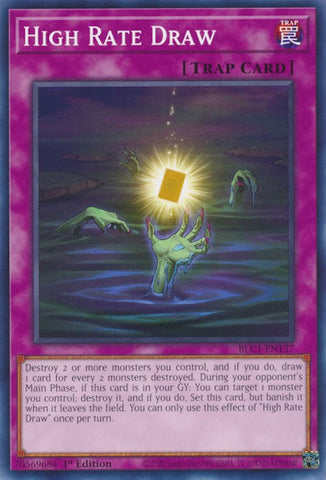 High Rate Draw [BLC1-EN137] Common - Yugioh Cards For Your TCG Needs!