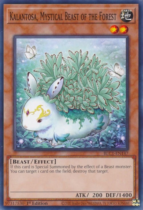 Kalantosa, Mystical Beast of the Forest [BLC1-EN147] Common - Yugioh Cards For Your TCG Needs!