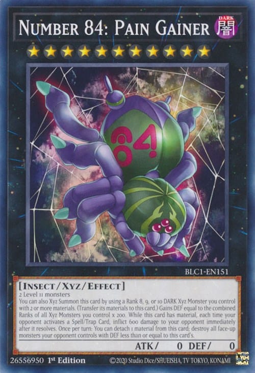 Number 84: Pain Gainer [BLC1-EN151] Common - Yugioh Cards For Your TCG Needs!