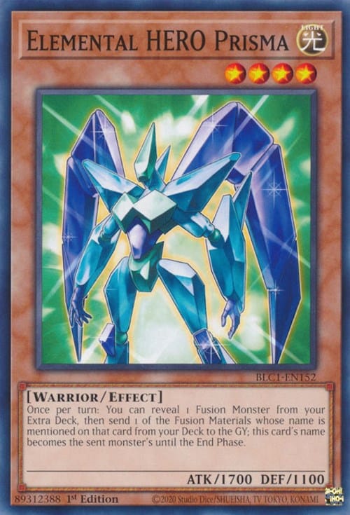Elemental HERO Prisma [BLC1-EN152] Common - Yugioh Cards For Your TCG Needs!