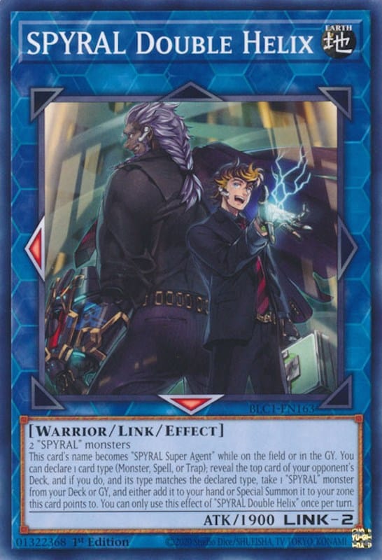 SPYRAL Double Helix [BLC1-EN163] Common - Yugioh Cards For Your TCG Needs!