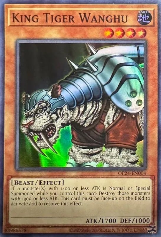 King Tiger Wanghu [OP24-EN004] Super Rare - Yugioh Cards For Your TCG Needs!