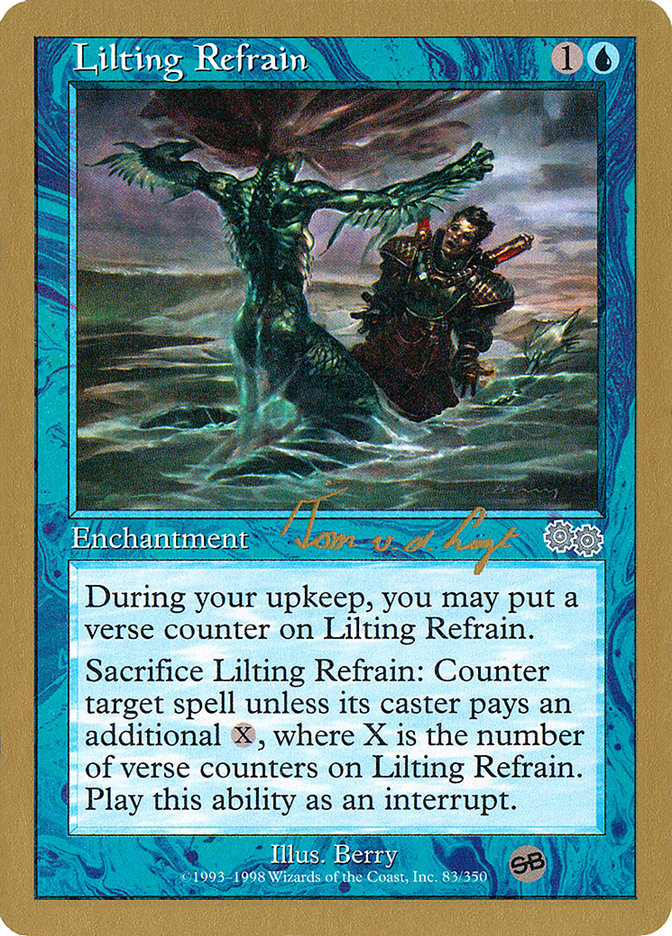 Lilting Refrain (Tom van de Logt) [World Championship Decks 2000] Magic: The Gathering