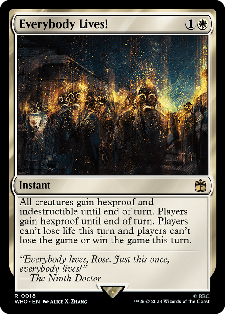 Everybody Lives! [Doctor Who] Magic: The Gathering