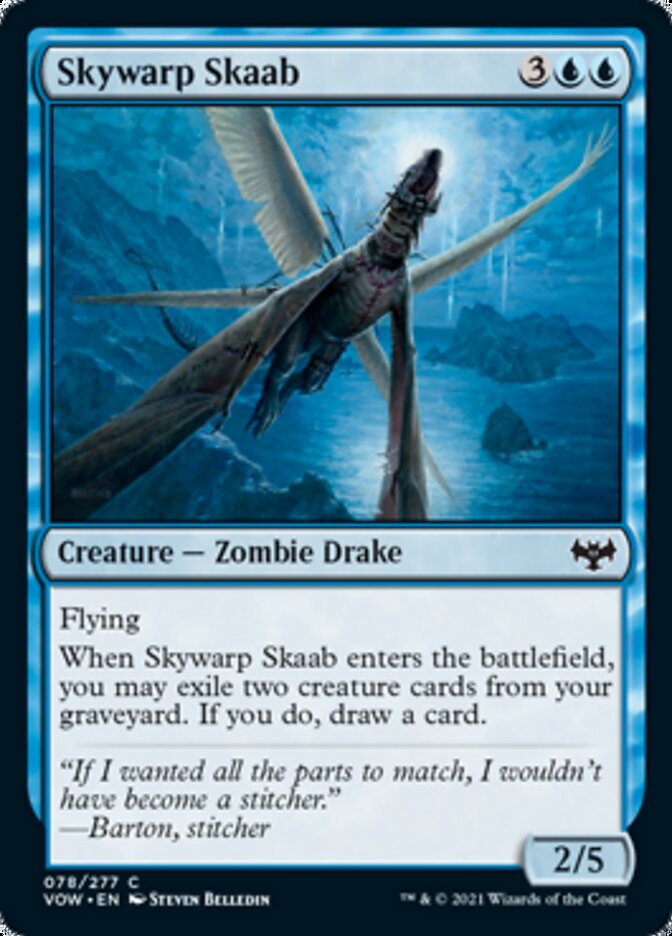 Skywarp Skaab [Innistrad: Crimson Vow] Magic: The Gathering