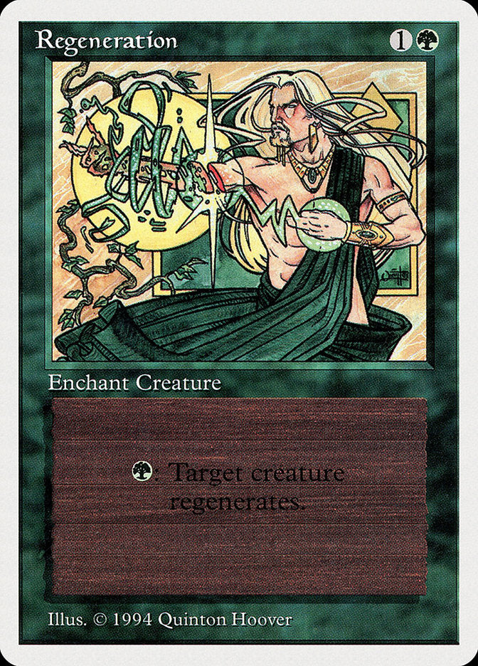 Regeneration [Summer Magic / Edgar] Magic: The Gathering